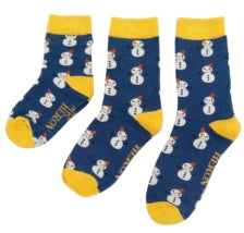 Boys Snowmen Socks